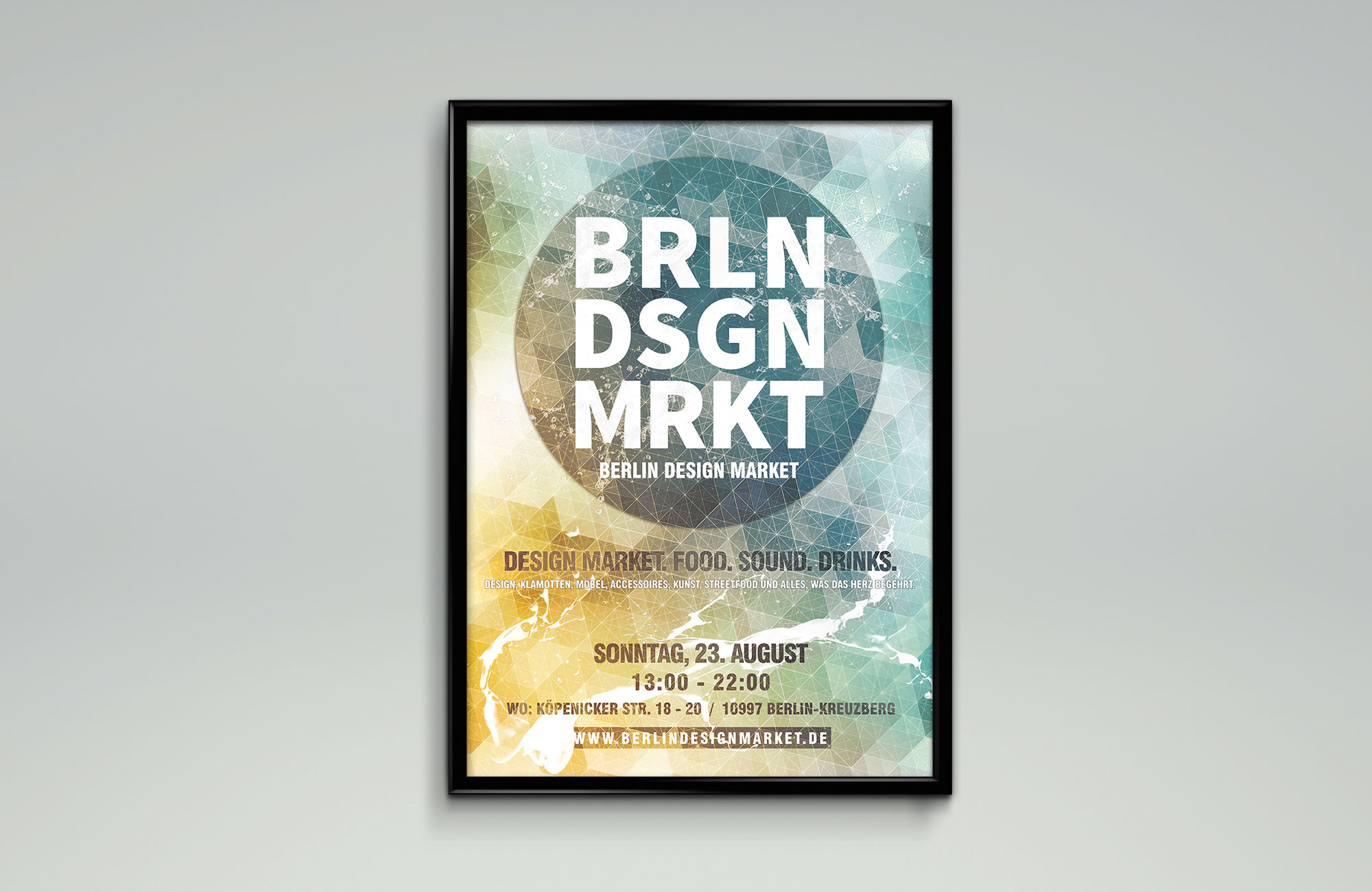 Berlin Design Market Poster