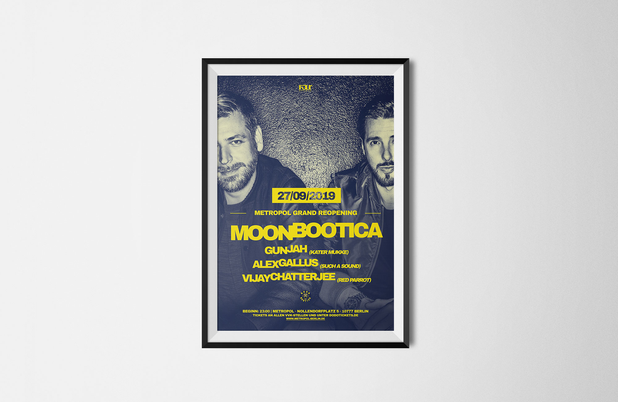 Moonbootica Berlin Poster